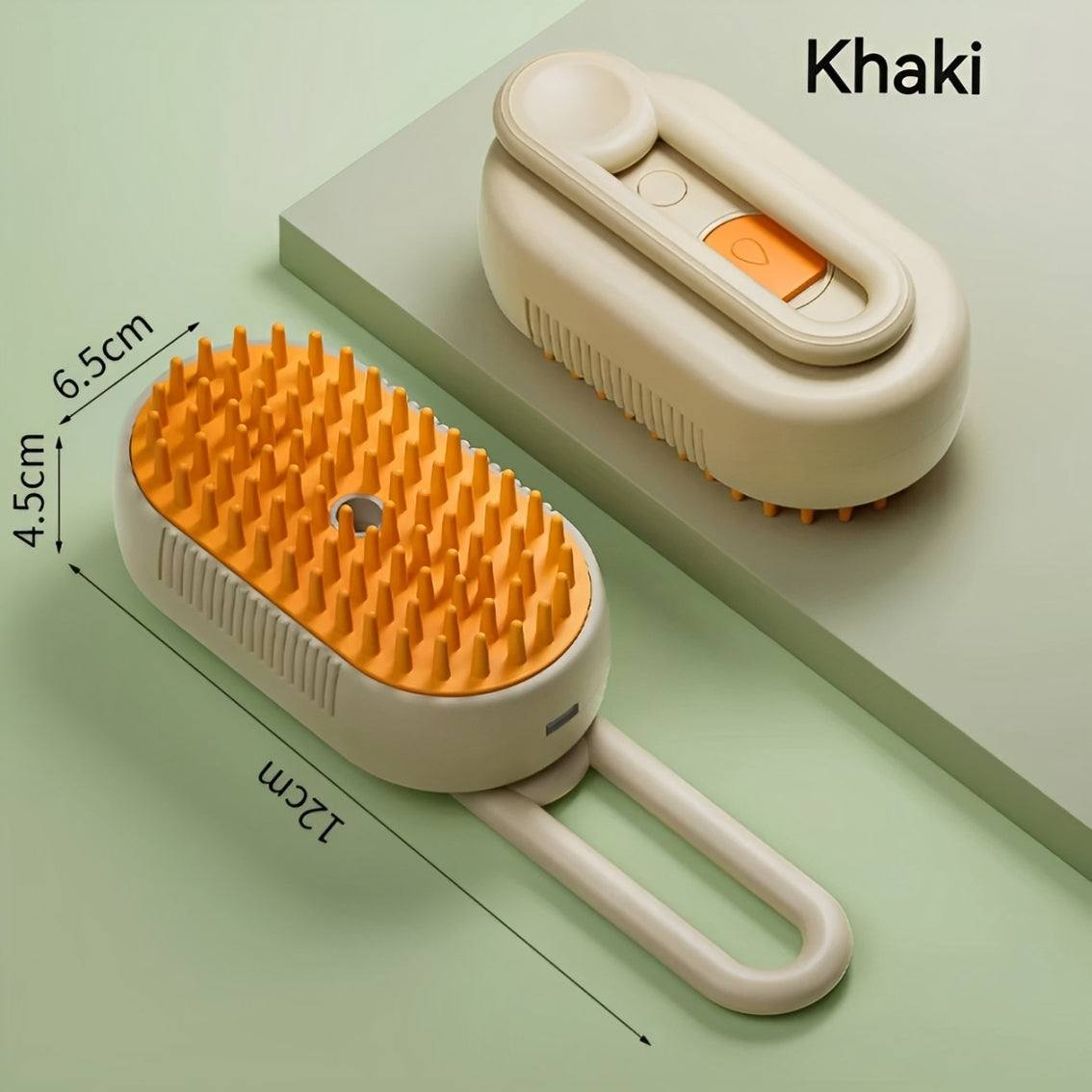 3-in-1 Cat Hair Brush Electric Steam Spray Brush Massage Hair Removal