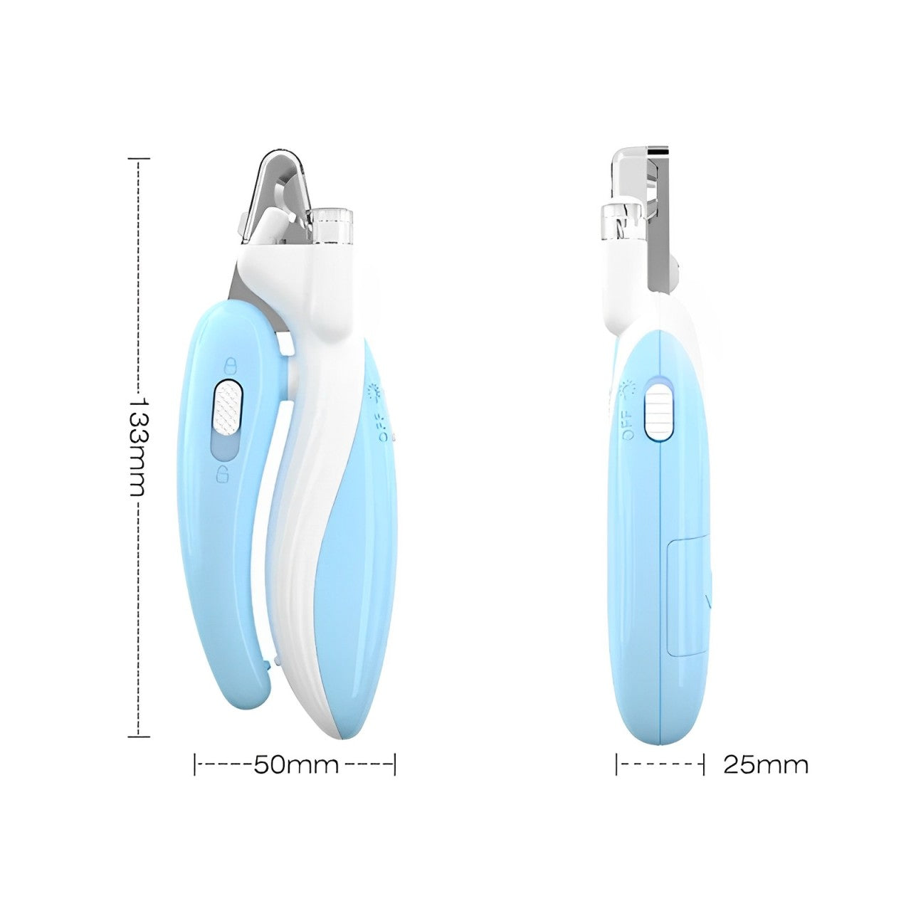 Professional Cat Nail Clippers with Led Light Nail Trimmer