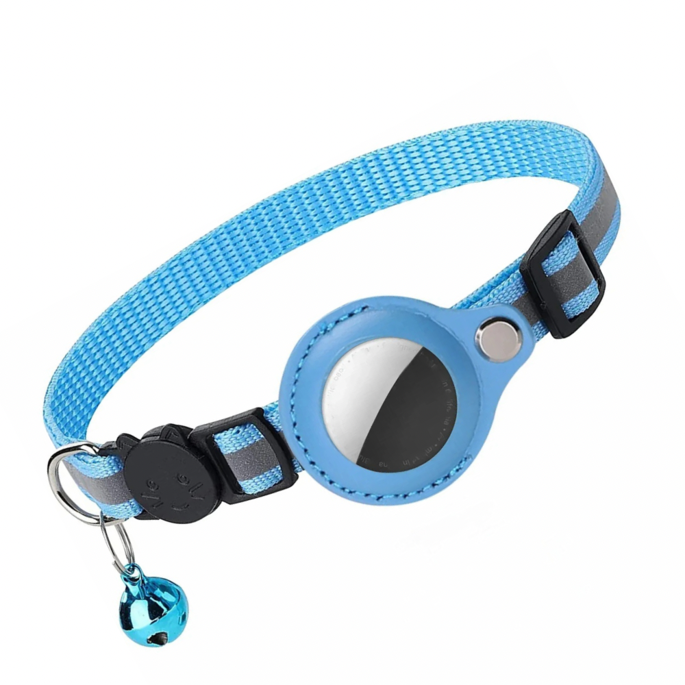 Cat Collar Reflective AirTag Holder