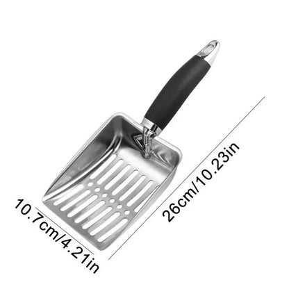 Stainless Steel Cat Litter Scoop Long Handle