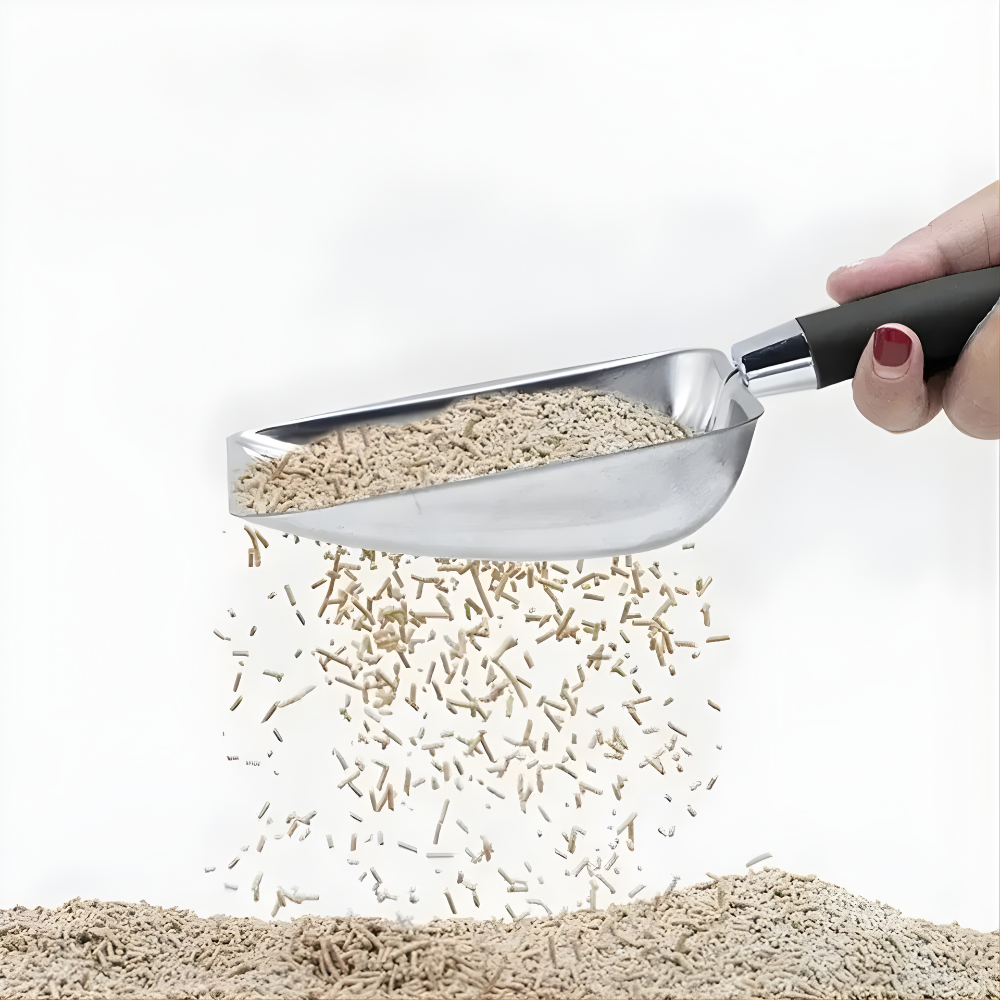 Stainless Steel Cat Litter Scoop Long Handle