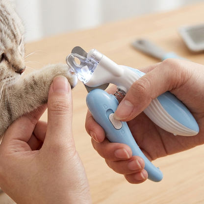 Pet Nail Clipper with LED Light